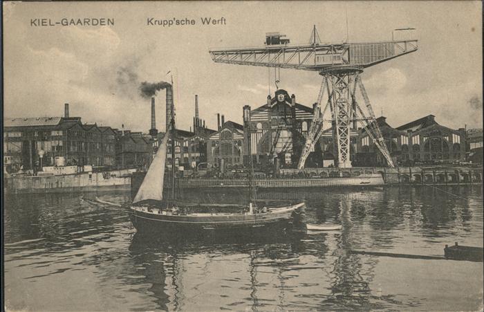 KIEL  CITY Kruppsche Werft