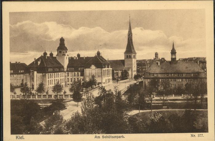 KIEL  CITY Schuetzenpark Bruecke