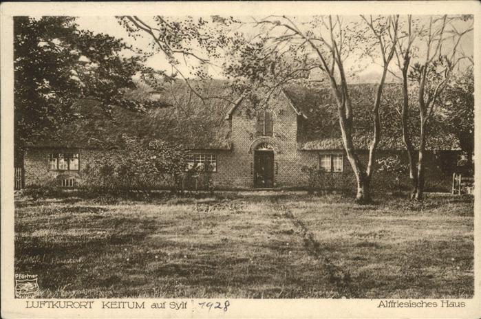 Keitum Sylt Altfriesisches Haus