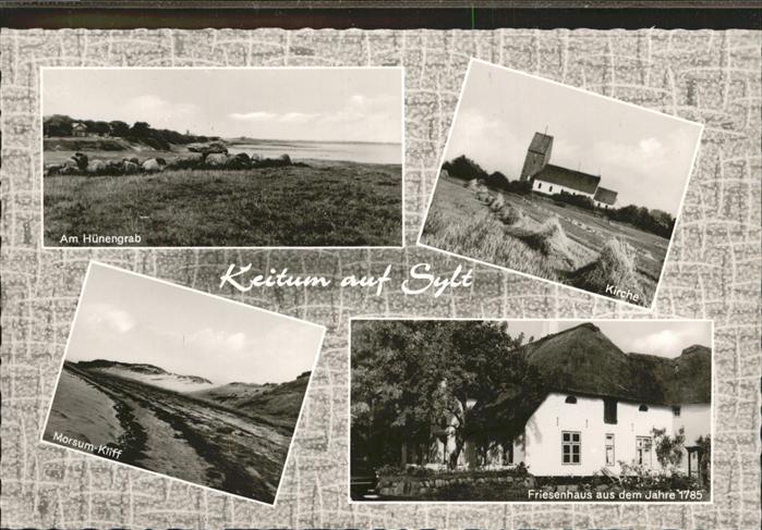 Keitum Sylt Hünengrab Kirche Friesenhaus