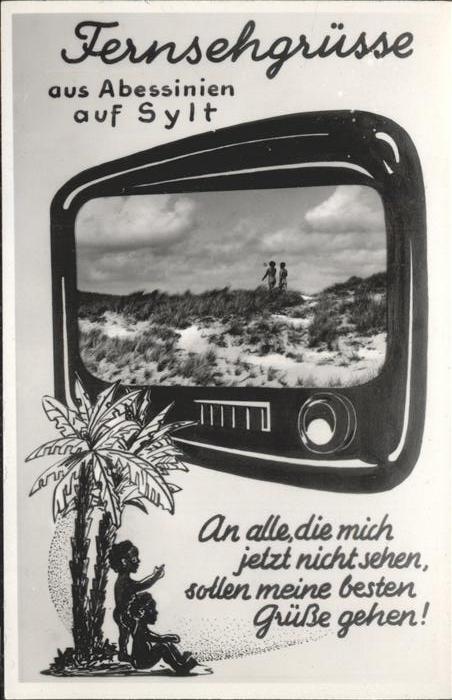 Insel Sylt Fernsehgrüsse