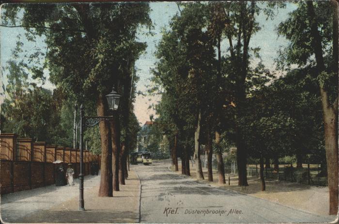 KIEL  CITY Duesternbrooker Allee Strassenbahn