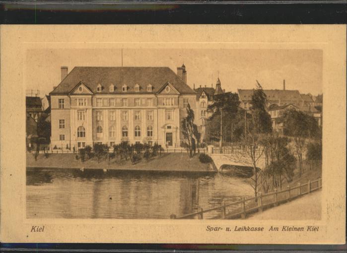 KIEL  CITY Leihkasse  Bruecke