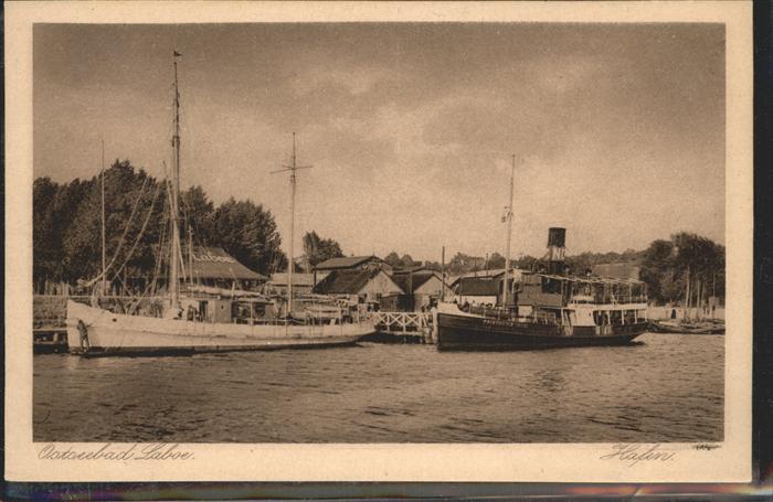 LABOE Ostseebad PLoeN Schleswig-Holstein Hafen