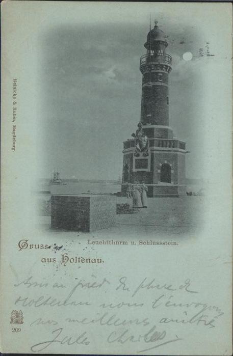 Holtenau Kiel Leuchtturm Schlussstein