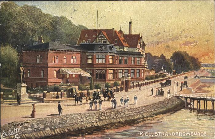 KIEL  CITY Strandpromenade Kutsche