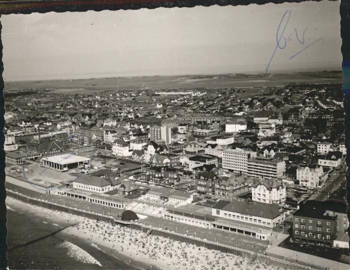 Westerland Sylt Fliegeraufnahme