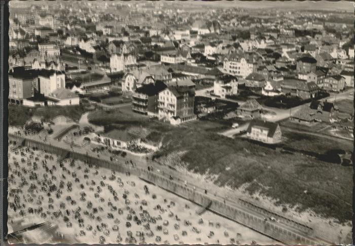 Westerland Sylt Fliegeraufnahme