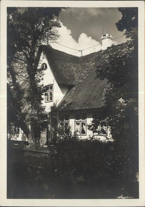 Keitum Sylt Friesenhaus