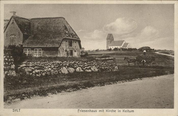 Keitum Sylt Friesenhaus Kirche