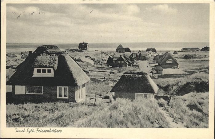 Insel Sylt Friesenhäuser