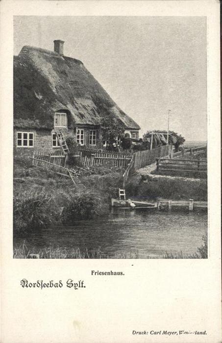 Insel Sylt Friesenhaus