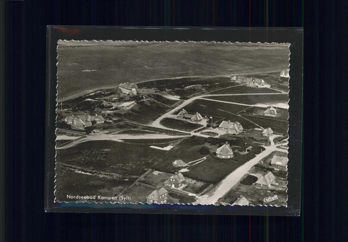 Kampen Sylt Fliegeraufnahme