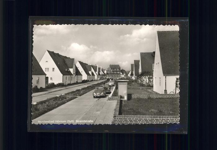 Hoernum Sylt Strandstrasse