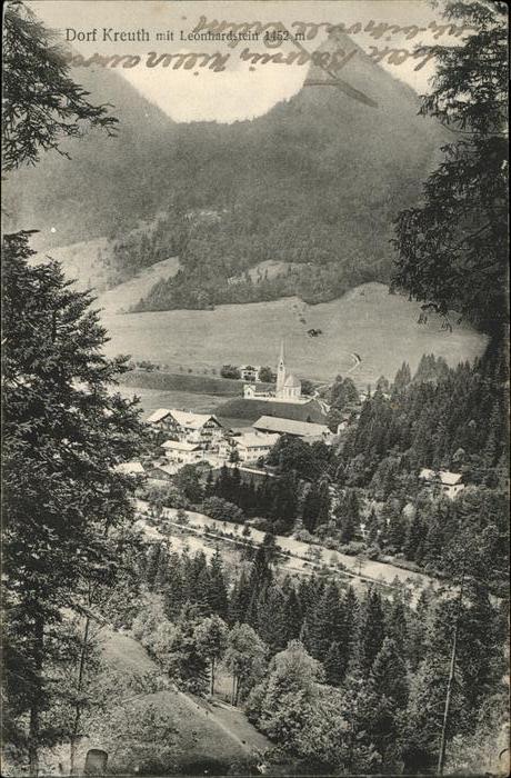 Kreuth Tegernsee Leonhardsrein