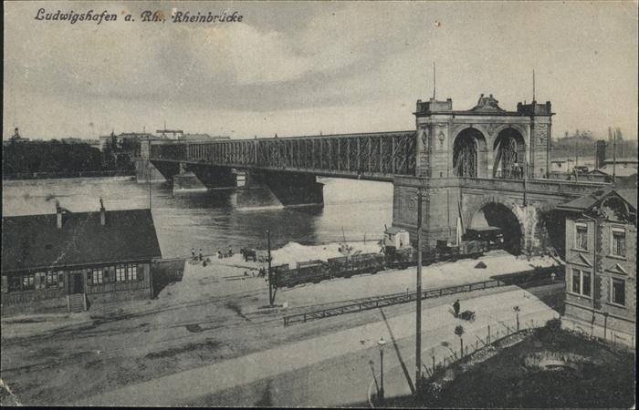 Ludwigshafen Rhein Rheinbrücke