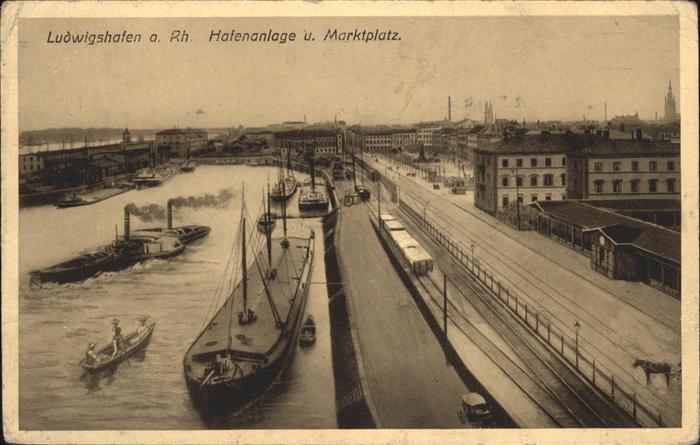 Ludwigshafen Rhein Hafenanlage
Marktplatz