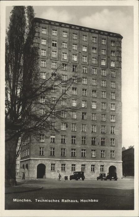 Muenchen Bayern Technisches Rathaus