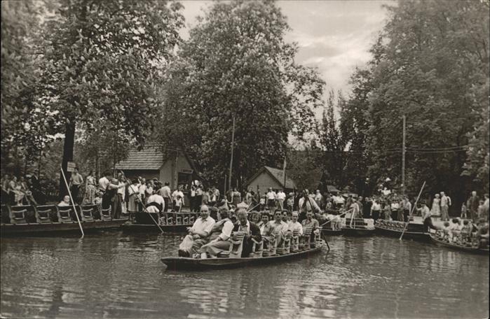 Luebbenau Spreewald Kahnabfahrtsstelle
