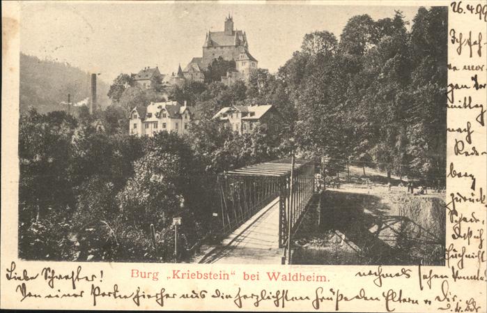 Kriebstein Burg Kriebstein