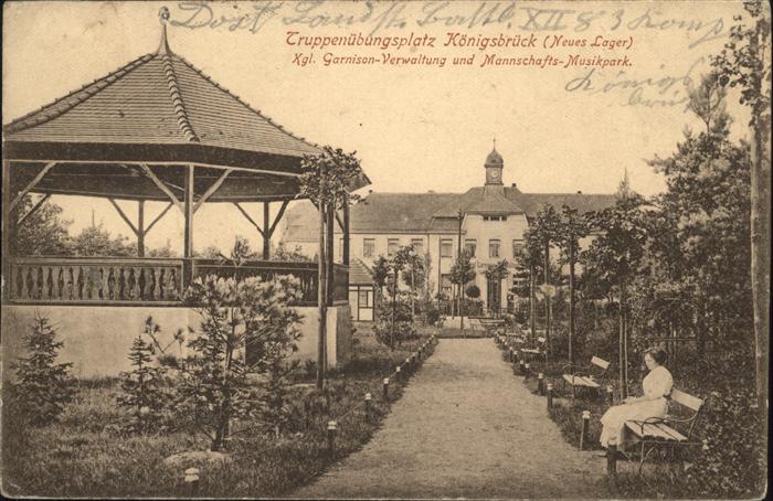 Koenigsbrueck Truppenübungsplatz Verwaltung Musikpark