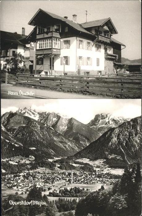 OBERSTDORF Bayern Haus uebelhoer