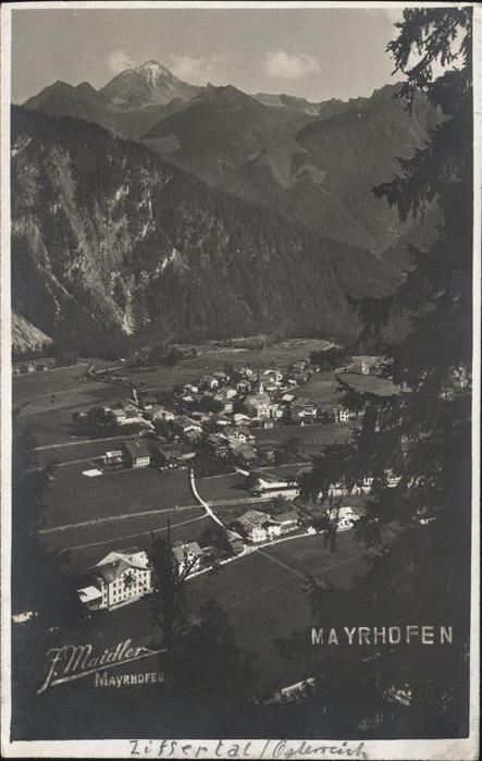 Mayrhofen Zillertal Zillertal
Mayrhotel