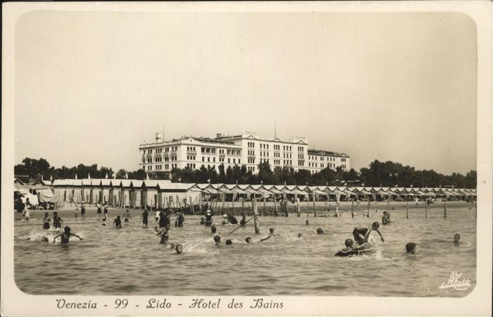 Venedig Venezia Lido
Hotel des Bains