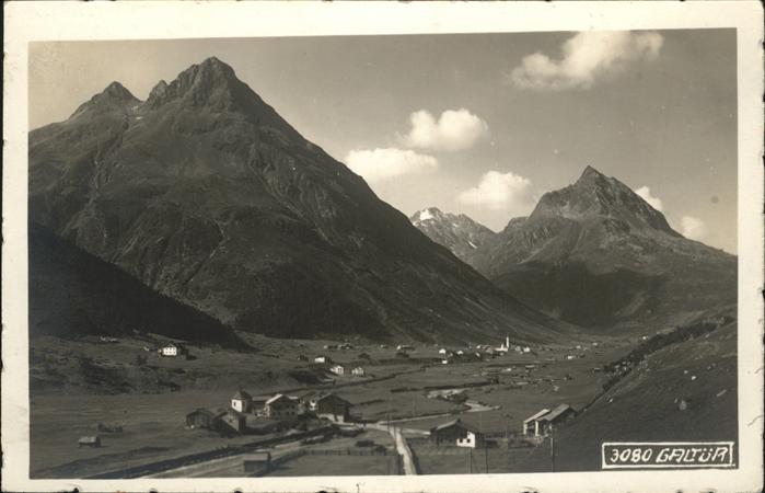 Galtuer Tirol Bergpanorama