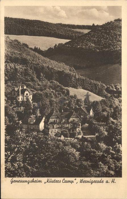 Wernigerode Harz Genesungsheim Küsters Camp