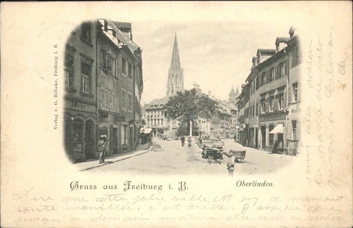 Freiburg Breisgau Oberlinden