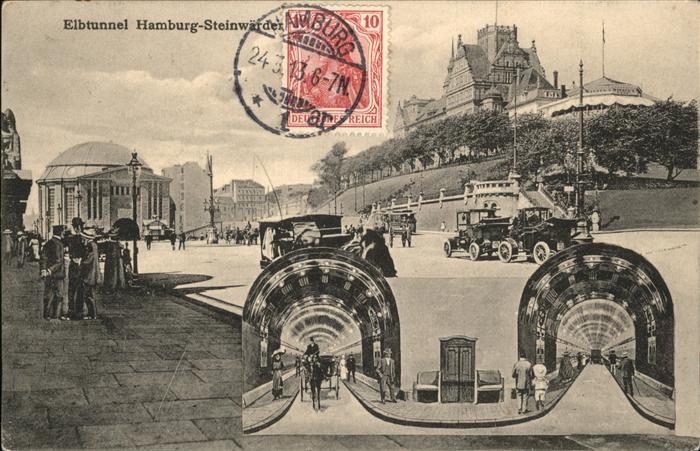 HAMBURG  CITY Elbtunnel