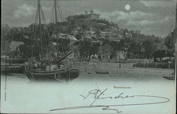 Blankenese Hamburg Schiff