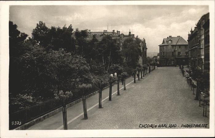 Karlsbad Eger Parkstrasse