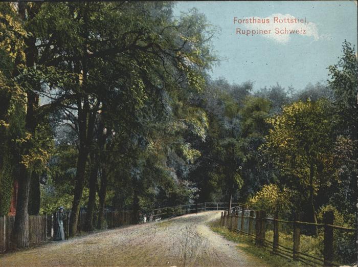 Altruppin Forsthaus Rottstiel Waldweg