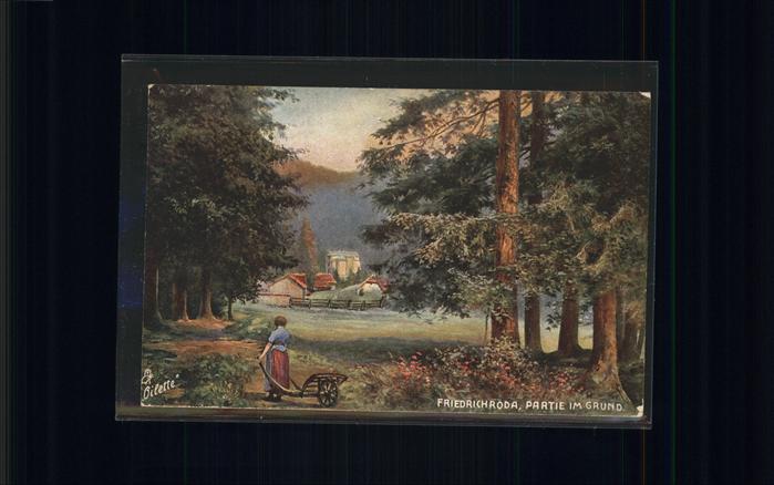 Friedrichroda Grund Teilansicht