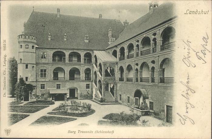 Landshut Burg Trausnitz Schlosshof