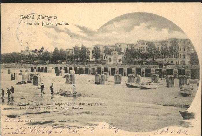 Zinnowitz Ostseebad Usedom Seebad Strand