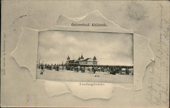 Ahlbeck Uecker-Randow Landungsbrücke Ostseebad