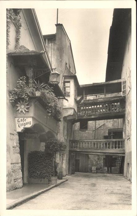 Rattenberg Tirol Cafe