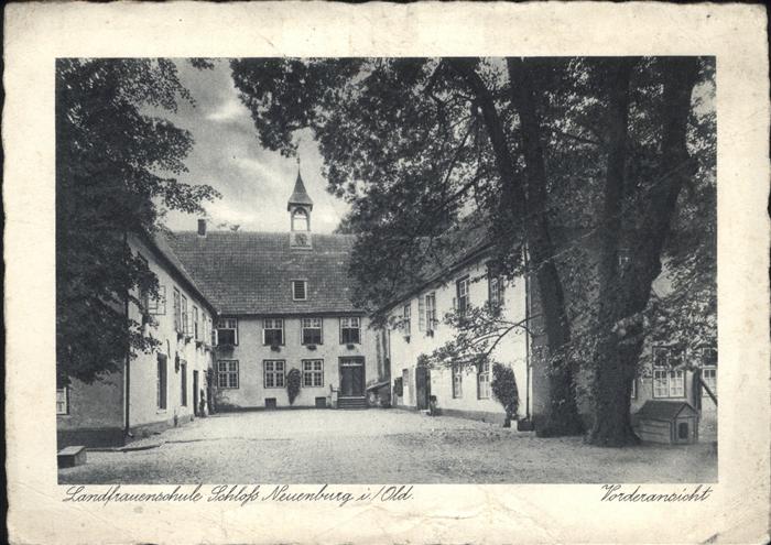 Oldenburg Niedersachsen Schloss Neuenburg Landfrauenschule