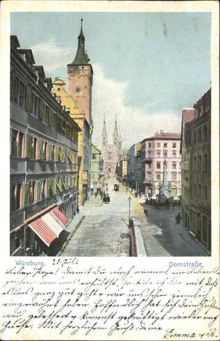 Wuerzburg Domstrasse