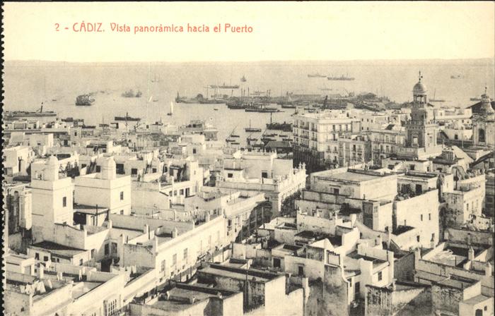 Cadiz Andalucia Vista panao