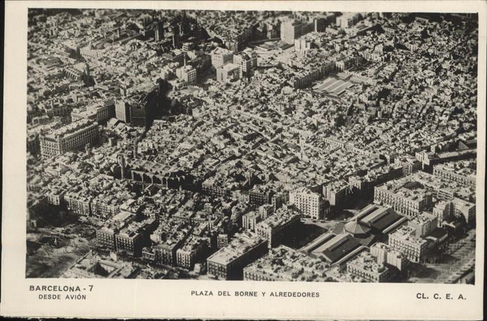 Barcelona Cataluna Plaza del Borne