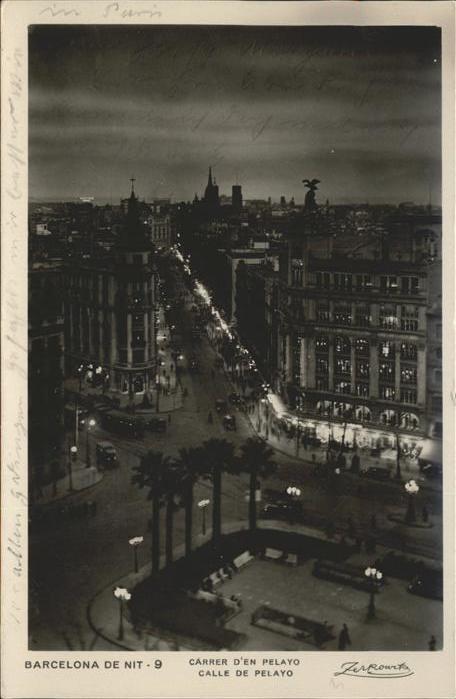 Barcelona Cataluna Calle de Pelayo