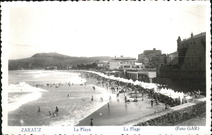 Zarauz La Playa La Plage