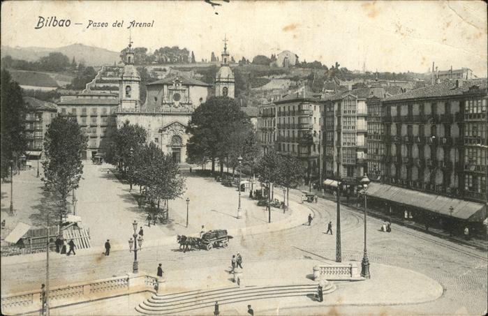 Bilbao Espana Paseo del Arenal