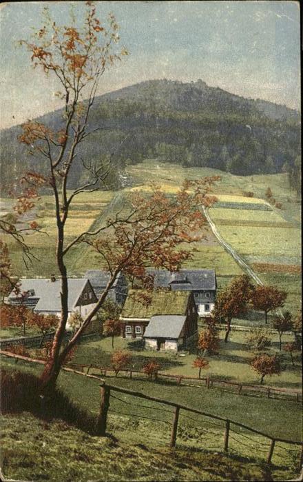 Oybin Sachsen Lausche von Neu-Waltersdorf gesehen