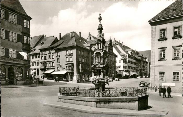 Rottweil Neckar Marktbrunnen