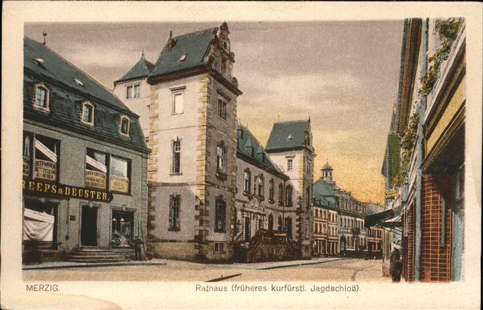 Merzig Rathaus (früher kurfürstl. Jagdschloss)